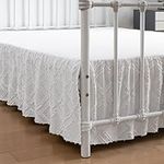 Tufted Bed Skirt Queen Size, Ruffle