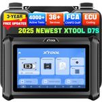 XTOOL D7S OBD2 Scanner, 2025 Bidirectional Scan Tool with 3-Year Updates, ECU Coding, 36+ Resets, PMI, 4000+ Active Tests, FCA AutoAuth, Upgraded Ver of XTOOL D7, CANFD DoIP, Full Systems Diagnostics