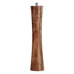 KKC HOME ACCENTS Wooden Pepper Mill, Pepper Grinder Mill, Acacia Wood, Refillable, 25.4 CM