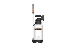 Worx WG829 20V Power Share 2-Gallon Cordless Yard Sprayer, Black, White