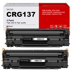 Compatible 137 Toner Cartridge Replacement for Canon 137 CRG137 for Canon ImageClass D570 LBP151dw MF211 MF212w MF216n MF217w MF227dw MF229dw MF232w MF236n MF244dw MF247dw Printer (Black, 2 Pack)