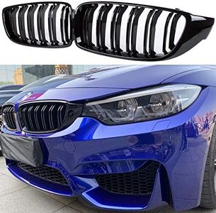 Front Grill/Grilles Kidney Grill Replacement for BMW 4 Series F32 F33 F36 F80 F82(ABS, Gloss Black)