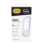 OtterBox Amplify Glass Screen Protector for iPhone 14 Pro Max, Tempered Glass, x5 Scratch Protection, Survives Drops up to 6ft, Antimicrobial Protection