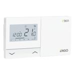 ENGO E901 Wired Thermostat Central Heating Controller Combi Boiler Thermostat Battery Powered 2 Wire Heating Control Replace Dial Room Thermostat 5 Year Warranty