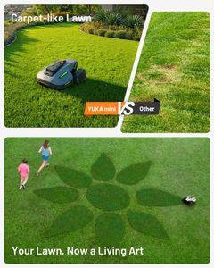MAMMOTION YUKA Mini Robot Lawn Mower – Automatic Grass Cutter