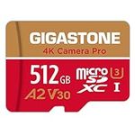 Gigastone 512GB Micro SD Card, 4K C