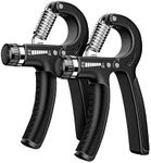 2 Pack Hand Grip Strengthener, 5-60