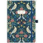 Academic Diary 2024-2025 - A5 Diary Week to View from August 2024 to July 2025, with Pen Holder, Inner Pock, Banded, Premium Hardcover, 14.6 * 21.4 cm