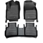 Mat Up! for Nissan Pathfinder 8 Seater 2022-2025 Custom Fit Floor mats, All Weather, Full Coverage 1st & 2nd and 3rd Row.