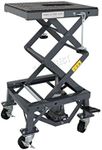 SwitZer Motorbike Hydraulic Scissor Lift with Wheels 136kg 300lbs MAX 870mm MAX 350mm MIN