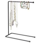 INDIAN DECOR Contemporary 16-Inch Metal Tabletop Hanging Jewelry Display Stands/Necklace & Bracelet Organizer