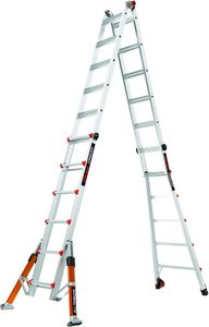 Little Giant Conquest 6-Tread Ladder – Lightweight Folding Step Ladder