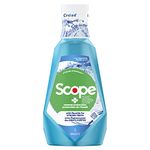 Crest Scope Mouthwash with Fluoride, Enamel Protection, Cool Peppermint, 1L