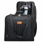 FUOCO Garment Bag for Travel | Wrinkle-Free Suit Travel Bag with Multiple Compartments | Carry-On Garment Duffel for Business Trips, Flight & Formal Wear for Men Women Trip Bag