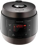Cuckoo CMC-QSN501S, Q5 Superior 8 in 1 Multi Pressure Slow, Rice Cooker, Browning Fry, Steamer, Warmer, Yogurt, Soup Maker Stainless Steel, Made in Korea, Black