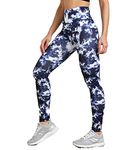 Rock Paper Scissors Women's Skinny Fit Polyester Blend Leggings (onswg-tights-tie-blue-xl_blue_xl)