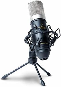 Marantz Professional MPM-1000 - Micro studio à condensateur XLR avec pied de bureau et câble pour le podcast, le streaming, le chant, le télétravail et le gaming