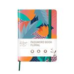 Rileys & Co. Password Book with Alphabetical Tabs, Password Keeper, Password Books for Seniors, Password Notebook for Internet Login, Website, Username (20 x 15 cm)