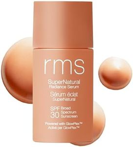 SuperNatural Radiance Serum Broad Spectrum SPF 30 - Tinted Sunscreen for Face, Tinted Mineral Sunscreen for Face, Tinted SPF Skin Tint