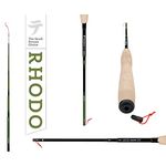 Tenkara USA Fly Fishing Rhodo™ Rod, for Small Streams - Carbon Fiber, Lightweight, Telescopic, Adjustable, 3 Multi-Lengths (8'10"/ 9'9"/ 10'6")