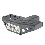 Hyper Hitches 12" Hitch Step Model # HS-12 | Hitch Step | Truck Hitch Step 100% Made in The USA | Rear Bumper Guard Protector | with Built in Stabilizer (Fits 2" or 2.5" Receiver) (2" Receiver)