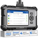 TOPDON OBD2 Code Reader Scanner ArtiDiag500, Engine/ABS/SRS/Transmission Car Diagnostic Tool, 6 Reset Services for Oil/SAS/EPB/TPMS/BMS/Throttle Adaptation, Free Lifetime Upgrade