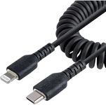 StarTech.com RUSB2CLT1MBC USB C to Lightning Cable, 1 Meter