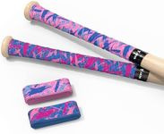 Baseball Bat Grip Tape 2 Pack Mixed Color - 1.1mm Cushioned Full Adhesive