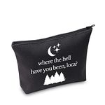 TOBGBE Twilight Saga Cosmetic Bag Where The Hell Have You Been Loca Twilight Gift Jacob Black Twilight Gift Twilight Quote Makeup Bag (Twilight Loca ca)