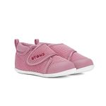 Stonz Cruiser™ Original Baby Shoe – Breathable Shoe for Baby Boys & Girls – Wide Opening with Adjustable Closure – Comfortable for Developing Feet – All Vegan Dusty Rose