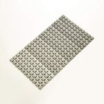 Home Centre Titania Textured Shower Mat - 39 x 68 cm- Grey