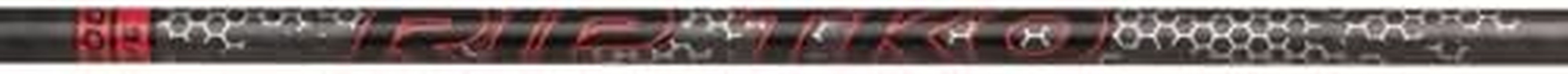 Victory Archery RIP TKO 0.204" Small Diameter Hunting Arrow (Spine: 300, 12 Pack Bare Shafts, Straightness ± 0.006 - Sport - Red)