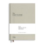 Hardback Productivity Planner - Daily planner for organisation, time management and productivity | Undated A5 planner using the viral Method by Grace Beverley | Linen Dreams