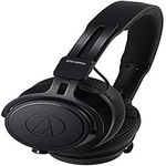 Audio-Technica ATH-M60X Wired On Ear DJ Headphones Without Mic (Black)