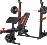 OPPSDECOR 900LBS Weight Bench Set w