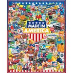 White Mountain 1183 Made In America Jigsaw Puzzle, Multicolor, 1 EA