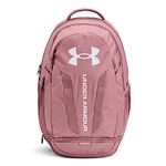 Under Armour Unisex Hustle 5.0 Backpack, (697) Pink Elixir/Pink Elixir/White, One Size