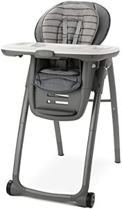 Graco Table2Table Premier Fold 7 in 1 Convertible High Chair | Converts to Dining Booster Seat, Kids Table, and More, Maison