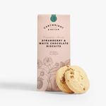 Cartwright & Butler | Strawberry & White Chocolate Biscuits In Carton