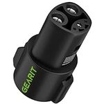 GearIT J1772 to Tesla Adapter for Level 1 and 2 EV Chargers, 80 Amp / 250 Volt Quick Charging, IP65 Rating
