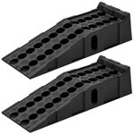 KATSU 2PCS Heavy Duty Plastic Garage Workshop Car Service Ramps (Standard V2)