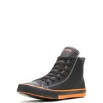 Harley-Davidson Footwear Mens Nathan Hi Top Sneaker, Black, 11 M US