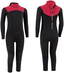YDQUANI Kids Wetsuit Full Length 2 mm Wetsuit for Boys Girls, Thermal Neoprene Diving Suit Swimsuits for Surfing Open Water Swimming Snorkeling Bodyboarding