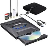 ROOFULL External CD DVD Drive with 