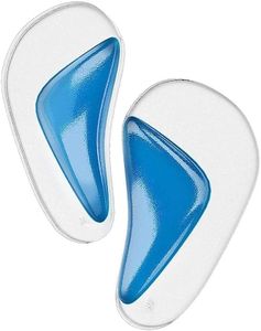 WhimsyWar™ Gel Arch Support Insoles Fits for Flat Feet & Plantar Fasciitis Orthopedic silicone heel pad Arch Support for Women and Men, Gel High Cushion Insert, Foot Care Shoe One Size Fits All