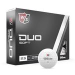 WILSON Duo Soft Golf Balls, White