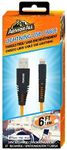 Armor All 6ft Lightning Cable, Tangle Free, Sync and Charge, Xtreme Ease of Use