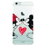 Official Disney Classic Disney Mickey and Minnie Kiss iPhone 6-6S Case Protect Your Phone - Flexible Silicone Apple Case with Official Licensed Disney