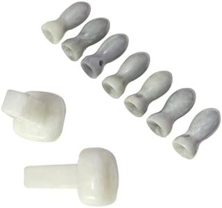 QinZhen Guqin Accessory, Hetian Jade Guqin Carving Tools Set, Chinese Guqin Jade