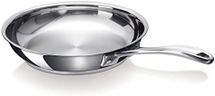 Beka 12068374 Chef Poêle à frire en acier inoxydable 26 cm, Blanc